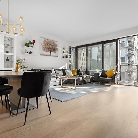 Spacious Modern 2Br Apartment At Central Oslo Barcode Экстерьер фото