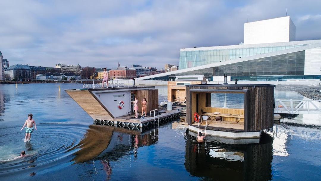 Spacious Modern 2Br Apartment At Central Oslo Barcode Экстерьер фото