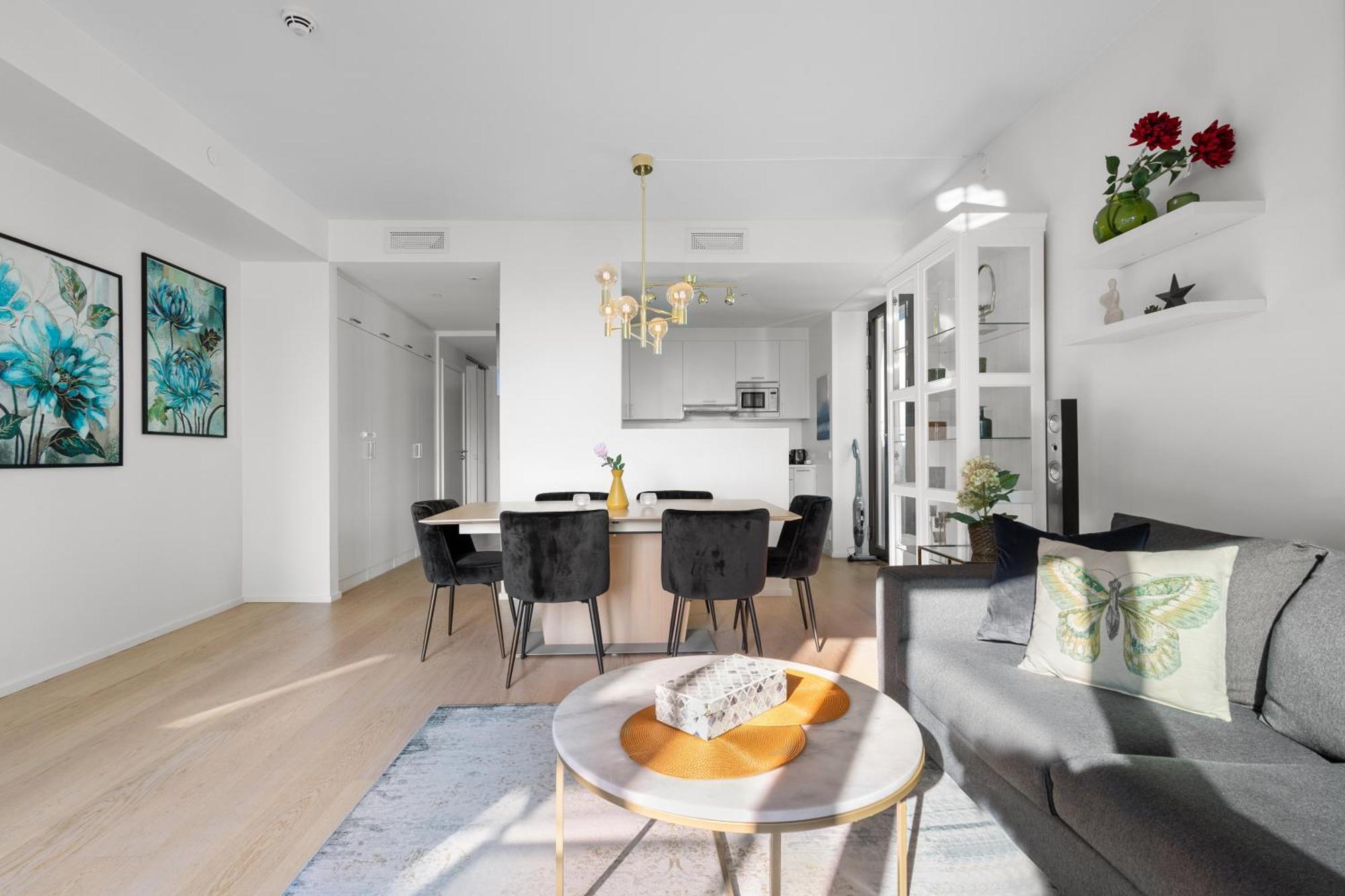 Spacious Modern 2Br Apartment At Central Oslo Barcode Экстерьер фото