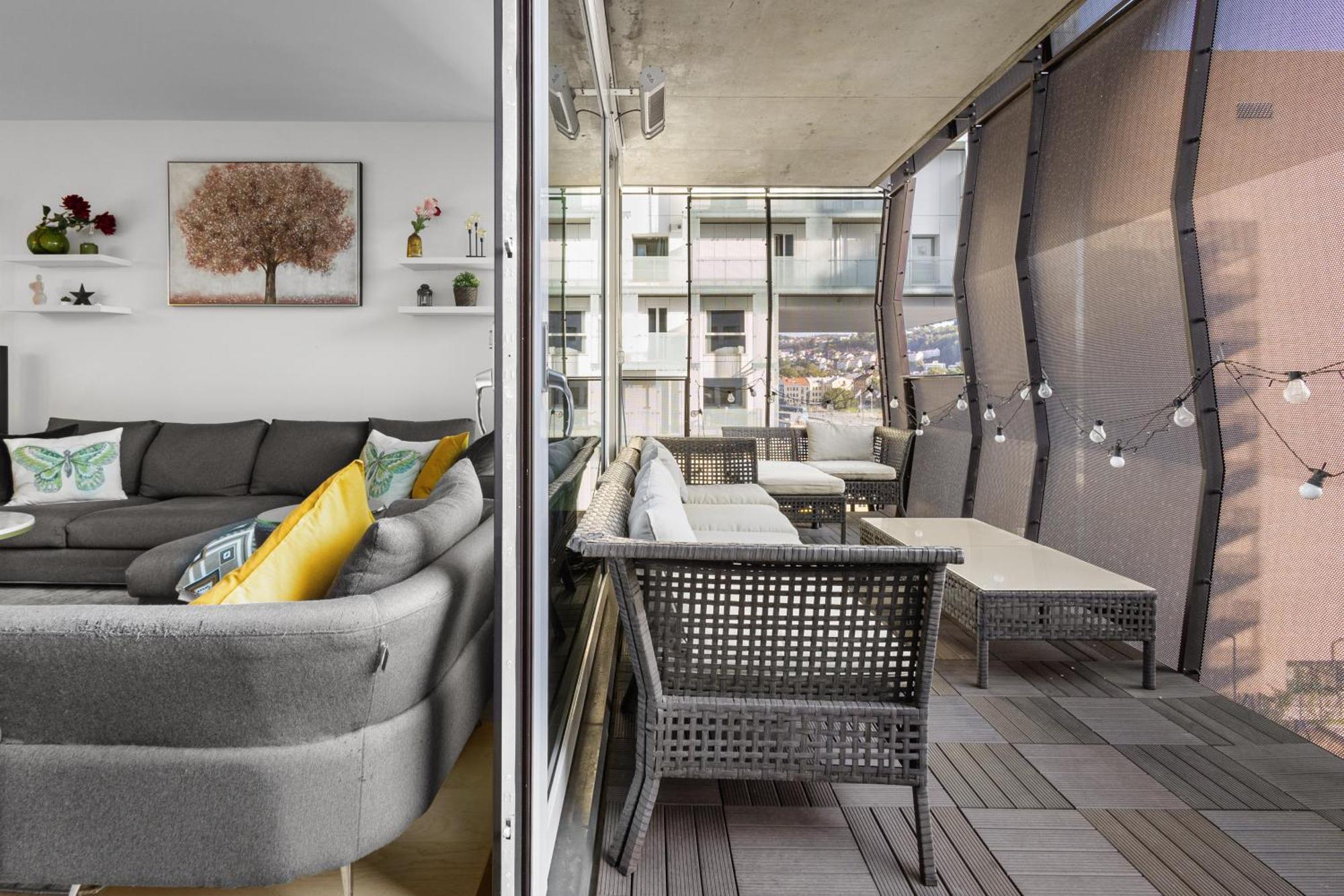 Spacious Modern 2Br Apartment At Central Oslo Barcode Экстерьер фото