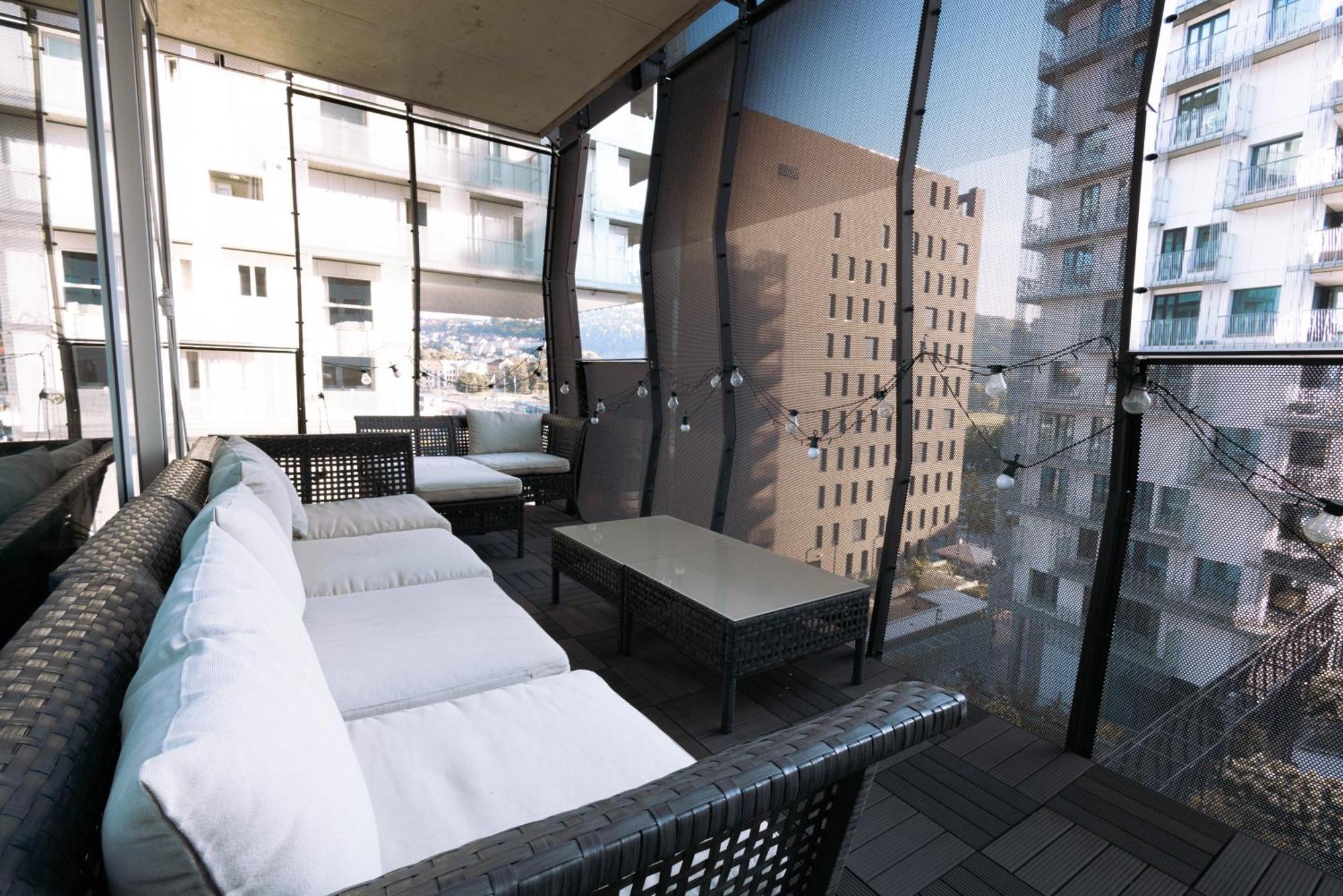 Spacious Modern 2Br Apartment At Central Oslo Barcode Экстерьер фото