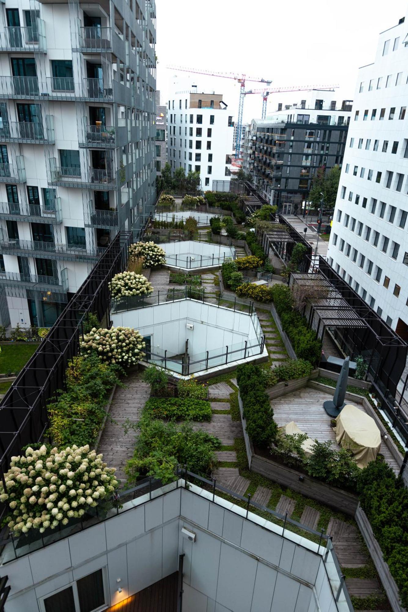 Spacious Modern 2Br Apartment At Central Oslo Barcode Экстерьер фото